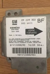 BFS12288290 блок управління AirBag (SRS) Opel Astra G 2002