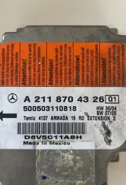 500503110818 блок управління airbag (srs) Mercedes-Benz E W211 2004 р.в.