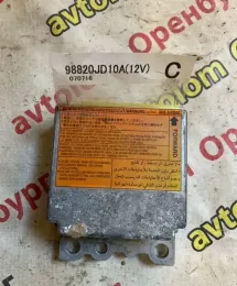 98820JD10A блок управління AirBag (SRS) Nissan Qashqai 2008