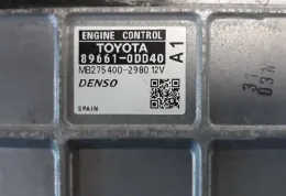 MB2754002980 блок управління ECU Toyota Yaris 2005