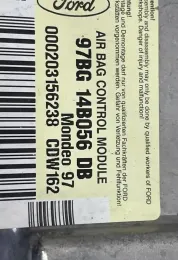 97BG14B056DB AirBag (SRS) control unit Ford Mondeo MK II 1998