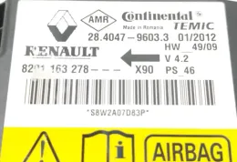 28404796033 блок управління AirBag (SRS) Dacia Sandero 2012