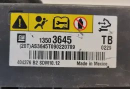 3376B2SDM10 блок управления AirBag (SRS) Opel Insignia A 2009