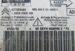 621282700 блок управления AirBag (SRS) Citroen C3 Picasso 2012