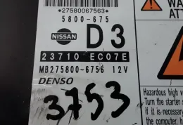 2758006756 блок управления ECU Nissan Navara D40 2008