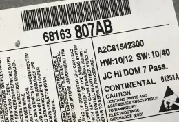 68163807AB блок управління AirBag (SRS) Dodge Journey 2012