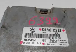 038906018BK блок управления ECU Skoda Octavia Mk2 (1Z) 2005