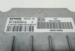 S118230012 блок управління ECU Citroen C5 2003