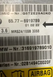 02B1494C0020F блок управления AirBag (SRS) BMW 5 E39 2003