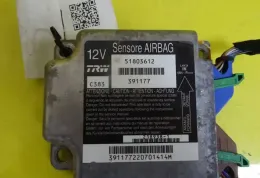 391177 блок управління AirBag (SRS) Fiat Panda II 2006