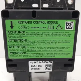 5WK43103 блок управління AirBag (SRS) Ford Fiesta 2001 - фото
