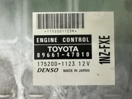 1752001123 блок управления двигателем Toyota
