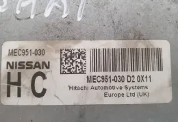 MEC951030D20X11 блок управління ECU Nissan Qashqai 2010