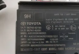 A3C0339390501 блок управління Toyota RAV 4 (XA50) 2021