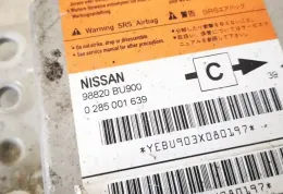 987820BU900 блок управління AirBag (SRS) Nissan Almera Tino 2004