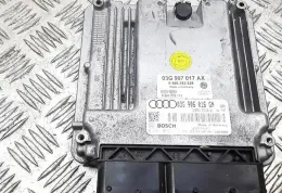 03G997017AX блок управления двигателем Audi A4 S4 B7 8E 8H 2005