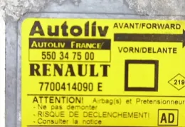 7700414090E550347500 блок управління AirBag (SRS) Renault Megane I 1999