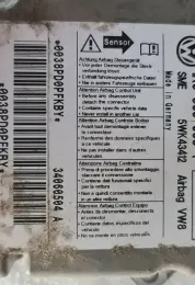 34060504A блок управления AirBag (SRS) Volkswagen Jetta V 2006