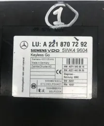 Блок безключового доступу Mercedes CL W216 W221