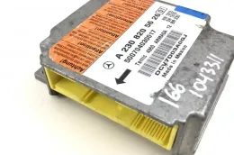 A2308206926 AirBag (SRS) control unit Mercedes-Benz SL R230 2004