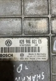 0281001531 блок управления ECU Volkswagen Sharan 1998