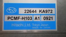 22644KA972 блок управления двигателем Subaru