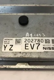 202780 блок управления ECU Nissan Micra 2016