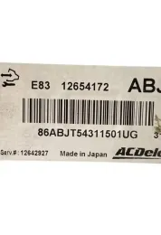 86ABJT54311501UG блок управління ECU Opel Astra J 2011