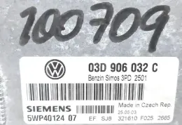 100709 блок управління ECU Volkswagen Polo 2001