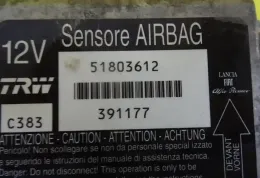 391177 блок управління AirBag (SRS) Fiat Panda II 2006