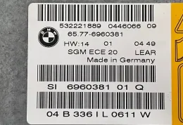 6577696038101 блок управления AirBag (SRS) BMW 5 E60 E61 2005