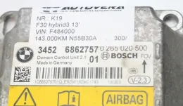 6862757 блок управления AirBag (SRS) BMW 3 F30 F35 F31 2012