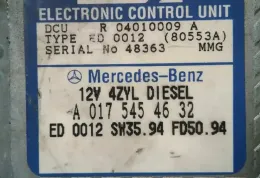 A0175453632 блок управления двигателем Mercedes-Benz C W202 1995