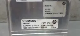 7512273 блок управління двигуном BMW 3 E46 2001 - фото