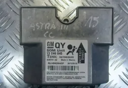 13246045 блок управления AirBag (SRS) Opel Astra H