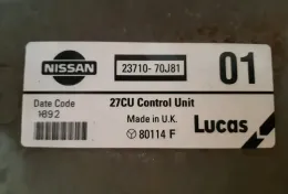 2371070J81 блок управління ECU Nissan Primera 2009