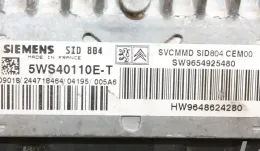 5WS4011ET блок управління ECU Peugeot 107 2005