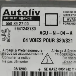 6556HL блок управления AirBag (SRS) Peugeot 106 1996