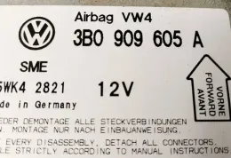3B0909605A блок управління AirBag (SRS) Volkswagen PASSAT B5 1999