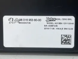 9801695380 блок управления Peugeot