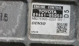 8966105D50 блок управления ECU Toyota Avensis T270 2010