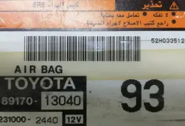 52H0335129 блок управления AirBag (SRS) Toyota Corolla Verso E121 2002