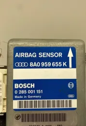 95T04020021 блок управления AirBag (SRS) Audi A8 S8 D2 4D 1996