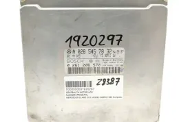 0261206570 блок управления ecu Mercedes-Benz CLK A208 C208 1998