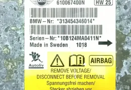 6577345434601 блок управления AirBag (SRS) Mini One - Cooper Coupe R56 2010