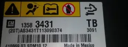 13576655 блок управления AirBag (SRS) Opel Insignia A 2010