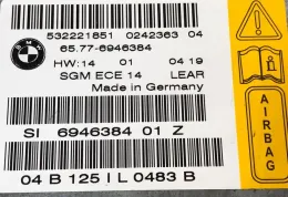 532221851024236304 блок управления AirBag (SRS) BMW 5 E60 E61 2006