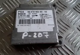 966189028002 блок управління AirBag (SRS) Peugeot 207 2008