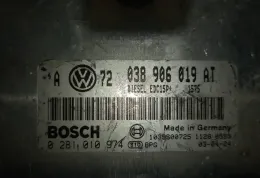 1039S00725 блок управления ECU Volkswagen Golf IV 2002