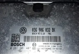 036906032BK блок управління двигуном Volkswagen New Beetle 2010